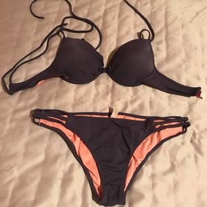 VS Dark Purple Swimsuit